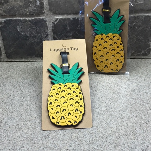 PINEAPPLE Luggage Tag. One pineapple - Picture 3 of 5